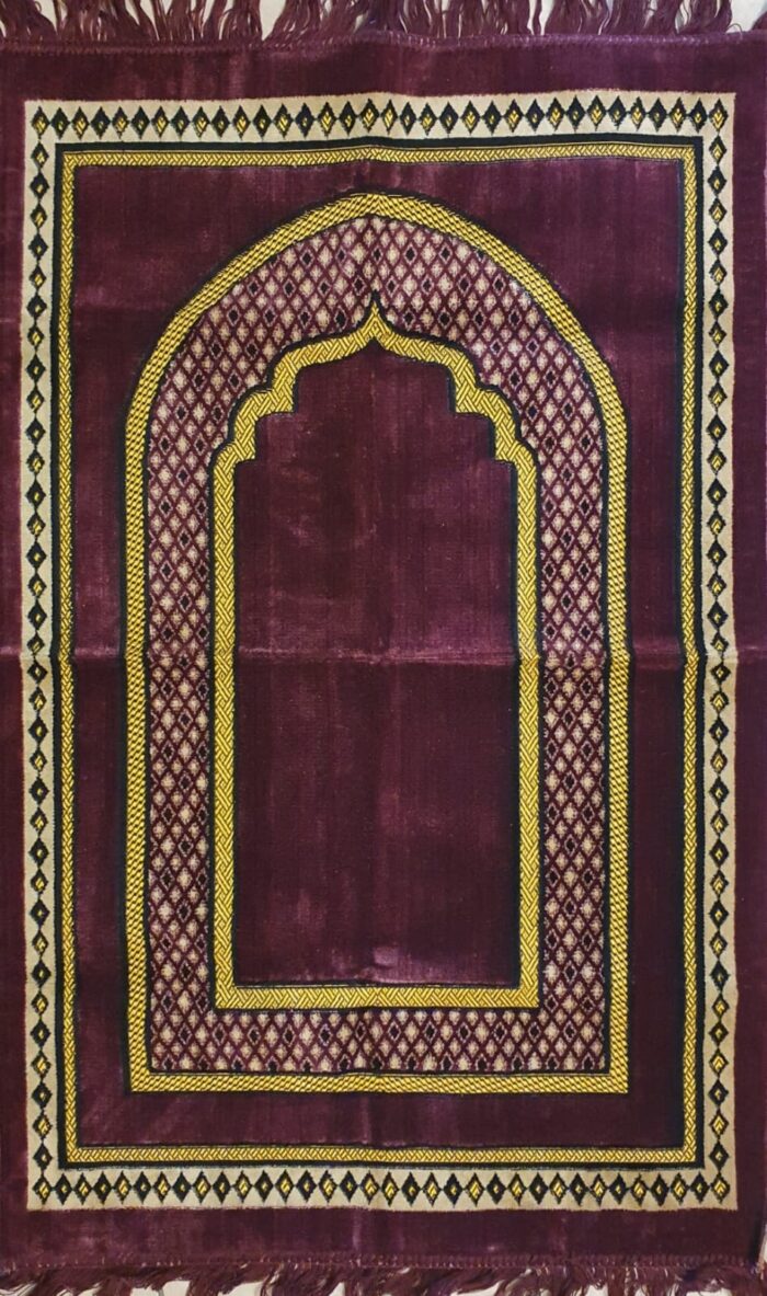 Patterned Dome Prayer Mat - Image 7