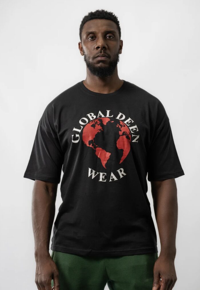 global deen wear - Keep Calm Oversized T-shirt - Image 3