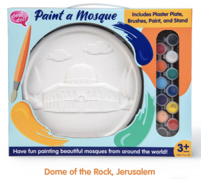 Paint a mosque- jerusalem