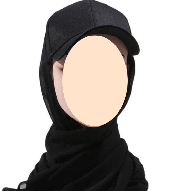 Hijab With Cap Attached